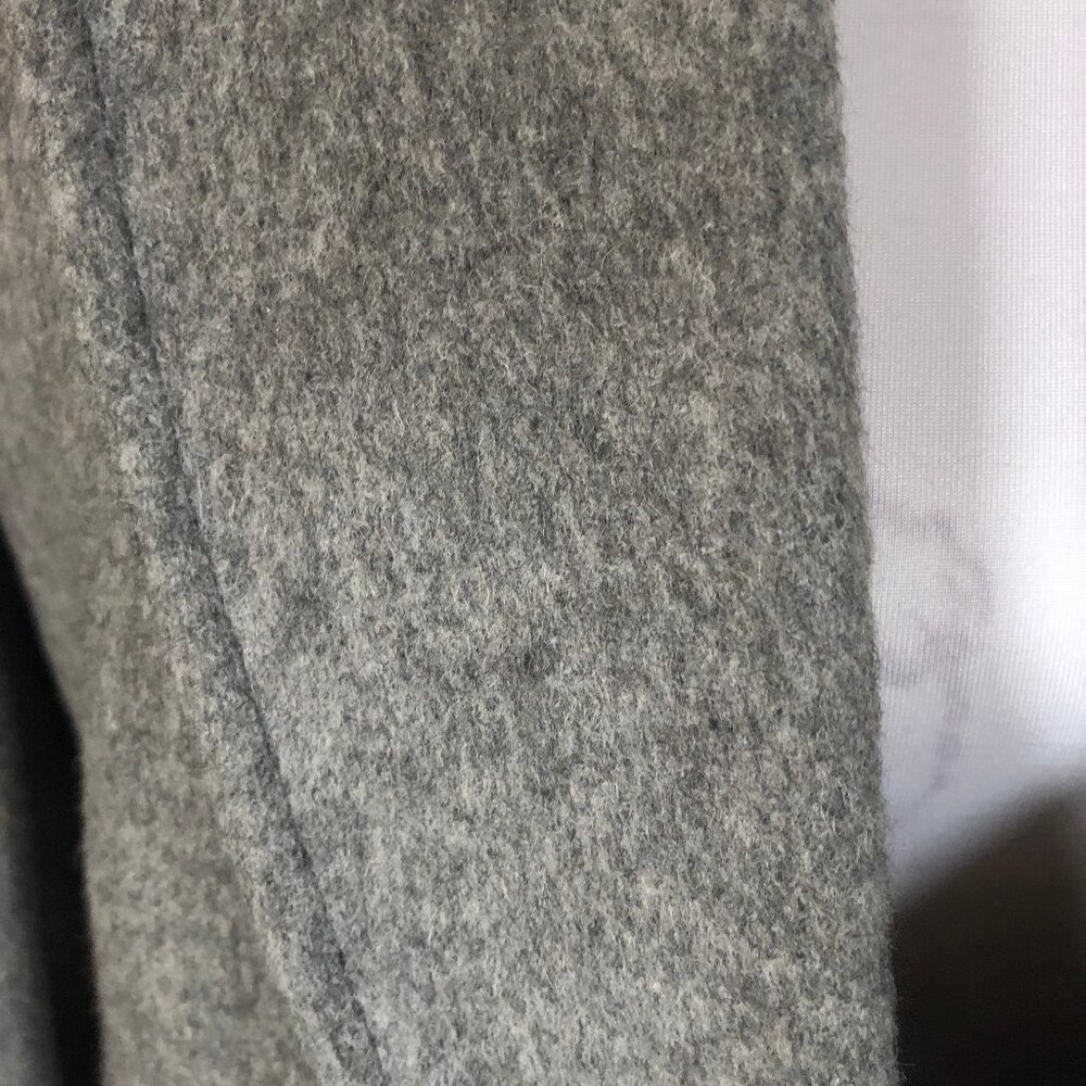 Vintage Hunter Haig Gray Wool Blazer — Union Made in USA | Quiet Luxury Classic - Picture 7 of 11